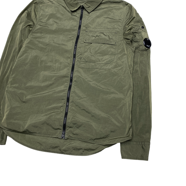 CP Company Chrome Khaki Green Overshirt