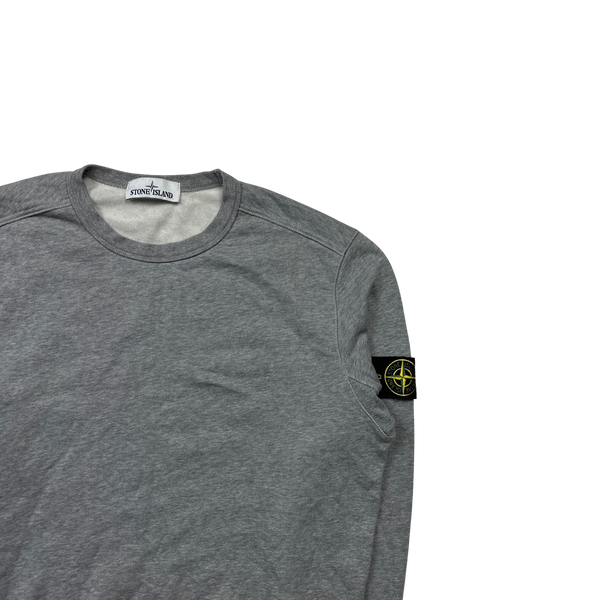 Stone Island 2019 Light Grey Sweatshirt - Large