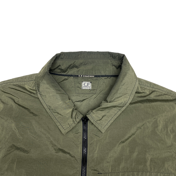 CP Company Chrome Khaki Green Overshirt