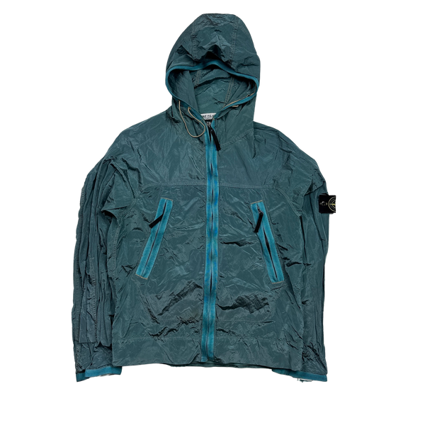 Stone island nylon metal hooded jacket best sale