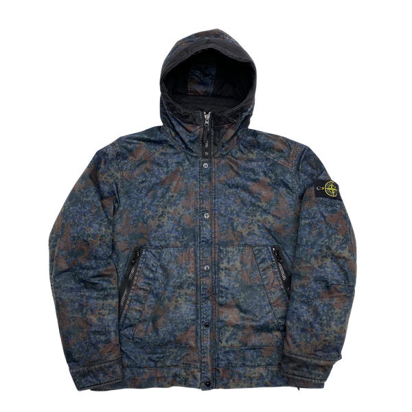 Stone Island Raso Gommato 2013 Camo Print OVD Jacket