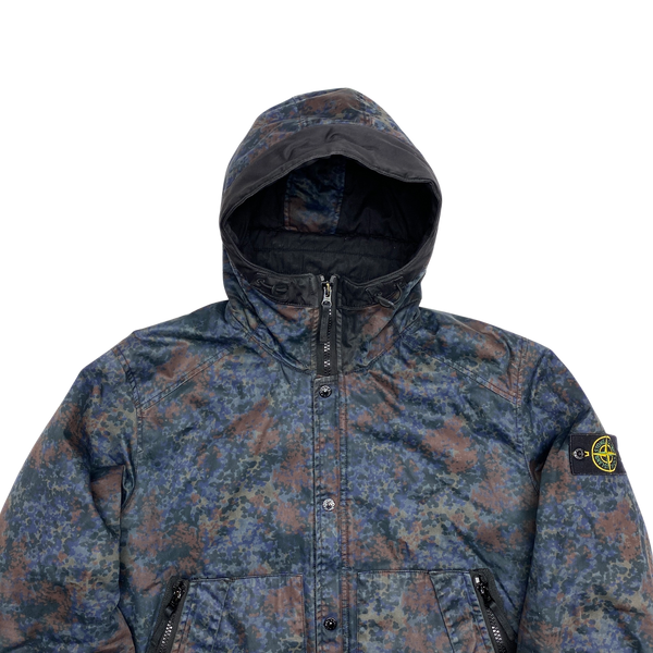 Stone Island Raso Gommato 2013 Camo Print OVD Jacket