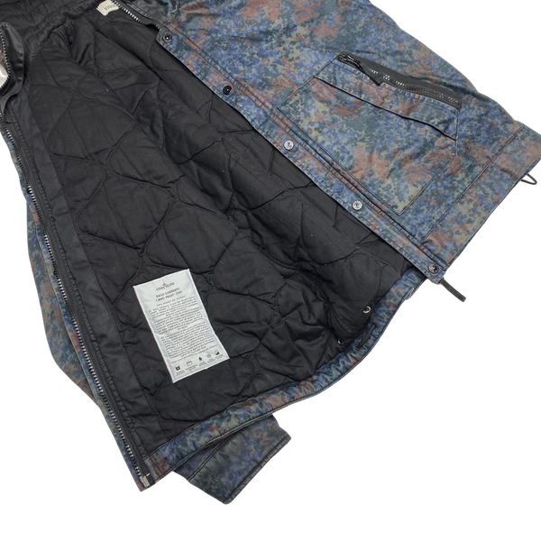 Stone Island Raso Gommato 2013 Camo Print OVD Jacket