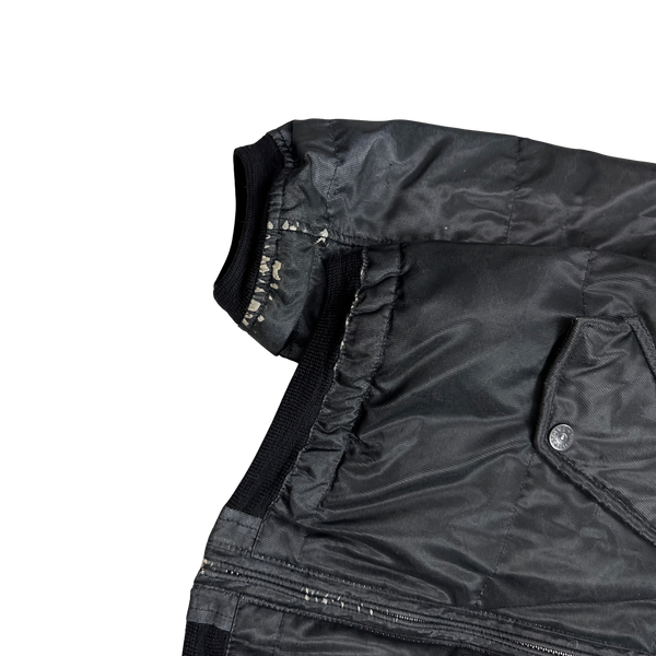 Stone Island 2008 Down Filled Mesh Reflective Jacket - Medium