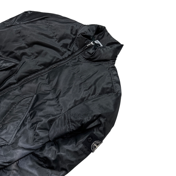 Stone Island 2008 Down Filled Mesh Reflective Jacket - Medium