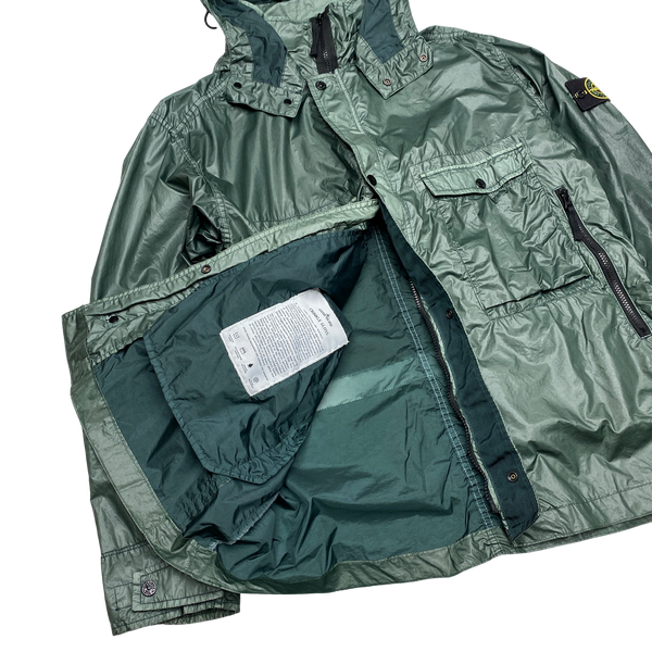 Stone island on sale glossy puffer jacket