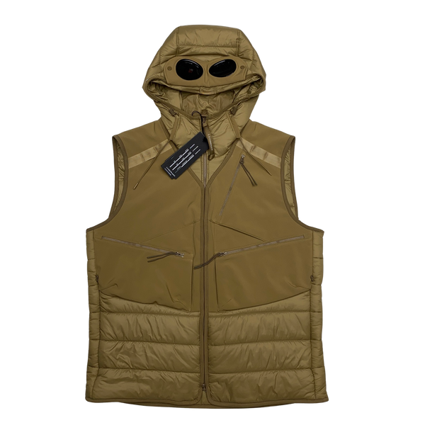 CP Company Shell R Beige Goggle Gilet