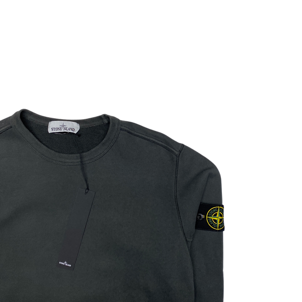 Stone Island 2019 Dark Grey Cotton Crewneck