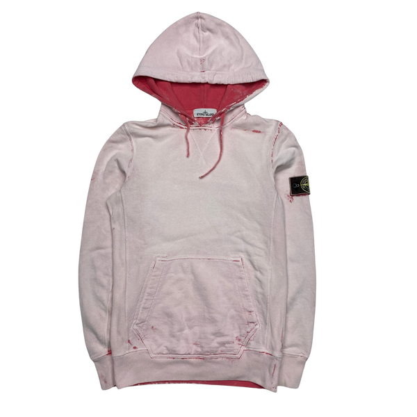 Stone island hand corrosion hoodie deals