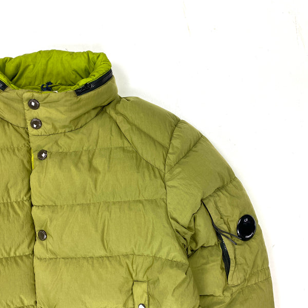 CP Company Green Piuma 50 Down Nylon Puffer