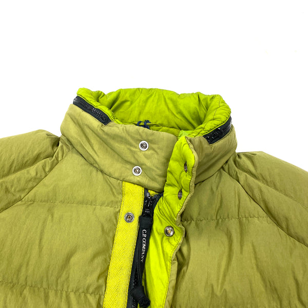CP Company Green Piuma 50 Down Nylon Puffer