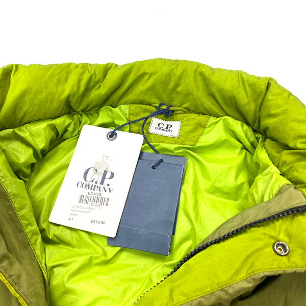 CP Company Green Piuma 50 Down Nylon Puffer