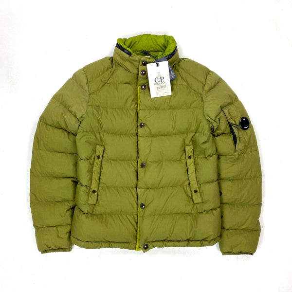 CP Company Green Piuma 50 Down Nylon Puffer Mat s Island