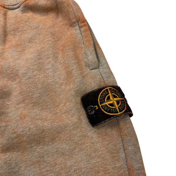 Stone Island Orange Dust Treatment Joggers