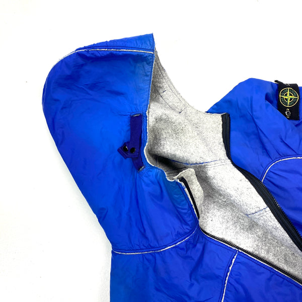 Stone Island 2005 Vintage Wool Lined Nylon Jacket