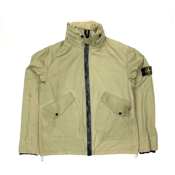 Stone Island 2003 Beige Ventile Cotton Jacket