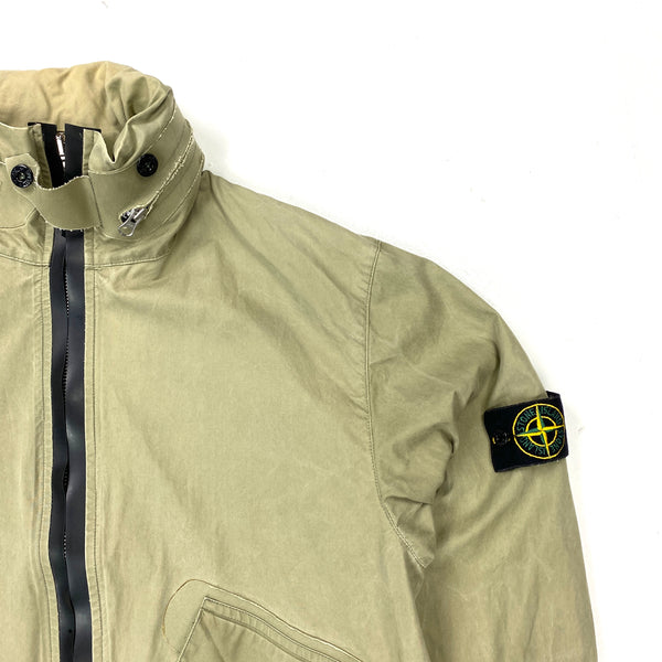 Stone Island 2003 Beige Ventile Cotton Jacket