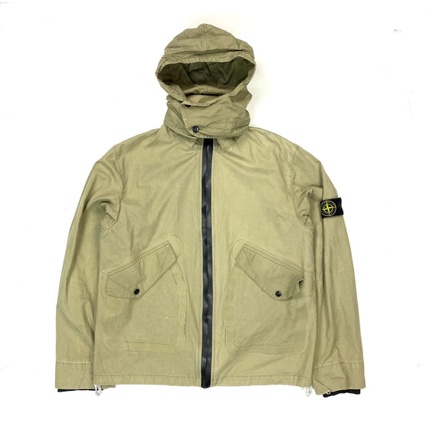 Stone Island 2003 Beige Ventile Cotton Jacket
