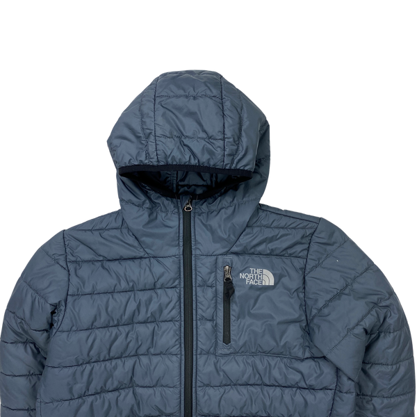 North Face Down Filled Grey Puffer Jacket