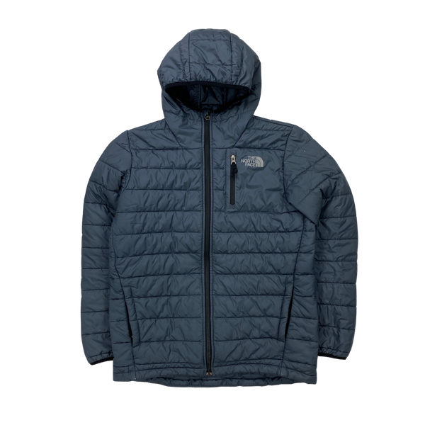 North Face Down Filled Grey Puffer Jacket