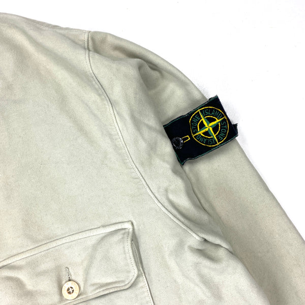 Stone Island Vintage 1998 Moleskin Cotton Overshirt