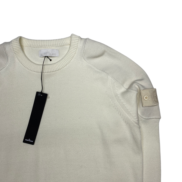 Stone Island 2018 White Ghost Knit