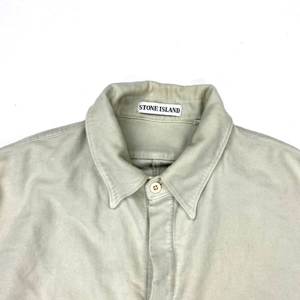 Stone Island Vintage 1998 Moleskin Cotton Overshirt