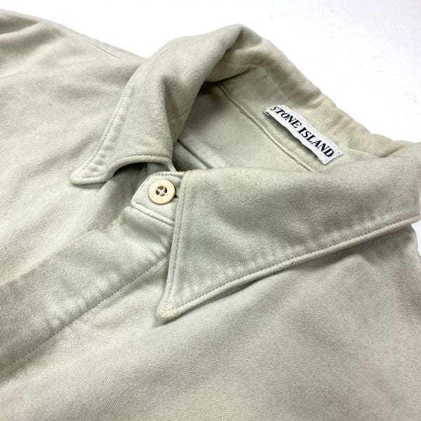 Stone Island Vintage 1998 Moleskin Cotton Overshirt