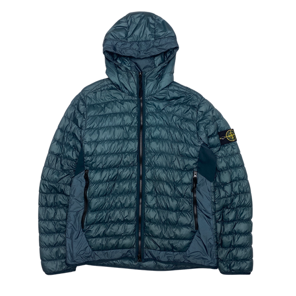 Stone Island 2018 Petrol Blue Down Filled Puffer