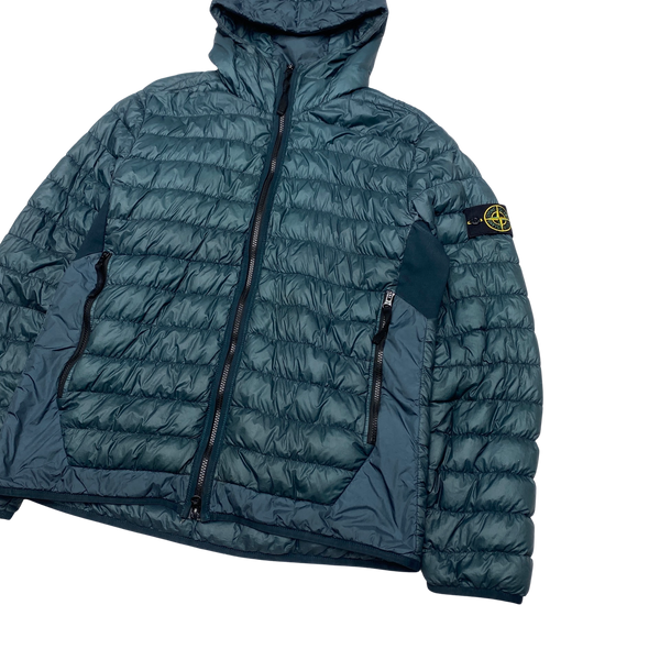 Stone Island 2018 Petrol Blue Down Filled Puffer