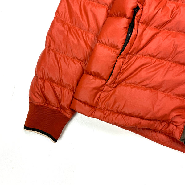 CP Company Burnt Orange Down Filled DD Shell Puffer