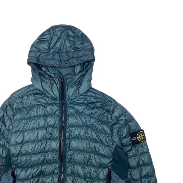 Stone Island 2018 Petrol Blue Down Filled Puffer