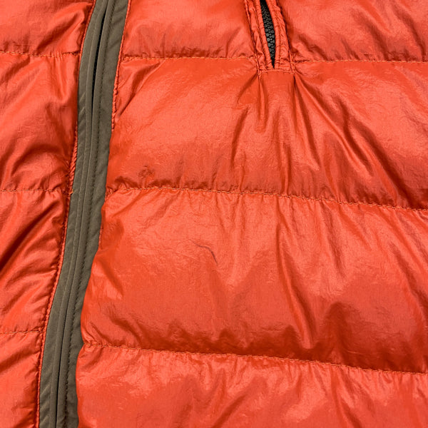 CP Company Burnt Orange Down Filled DD Shell Puffer