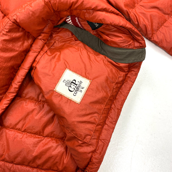 CP Company Burnt Orange Down Filled DD Shell Puffer
