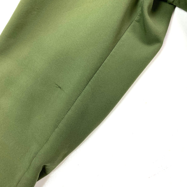 Stone Island Olive Green Fleece Lined Soft Shell Jacket