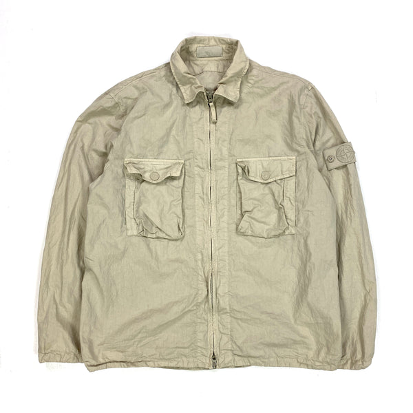 Stone Island 2019 Beige Ghost Overshirt