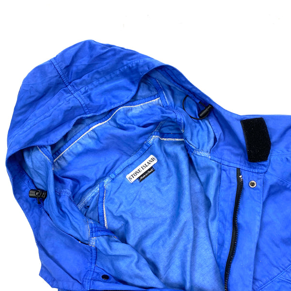 Stone Island Vintage 1996 Blue Raso Gommato jacket