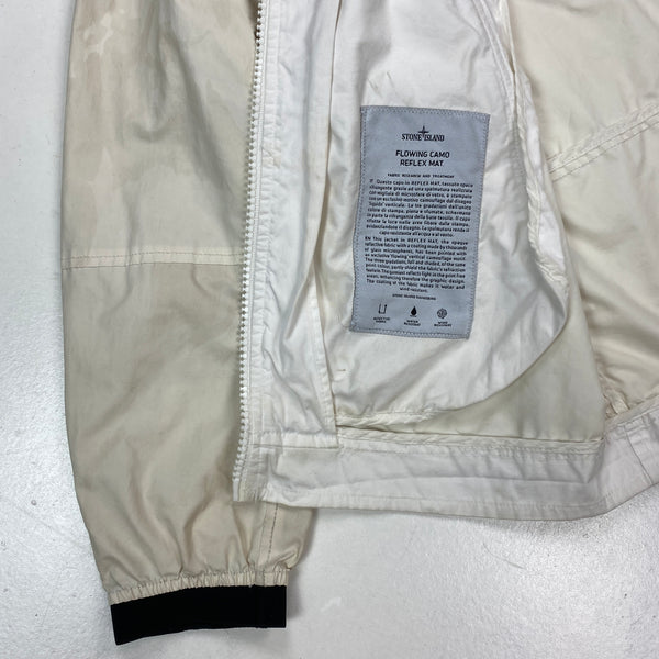 Stone island flowing camo reflex mat top