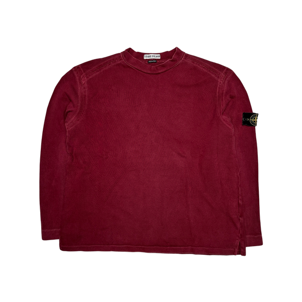 Stone Island Vintage SS2000 Cotton Pullover Jumper