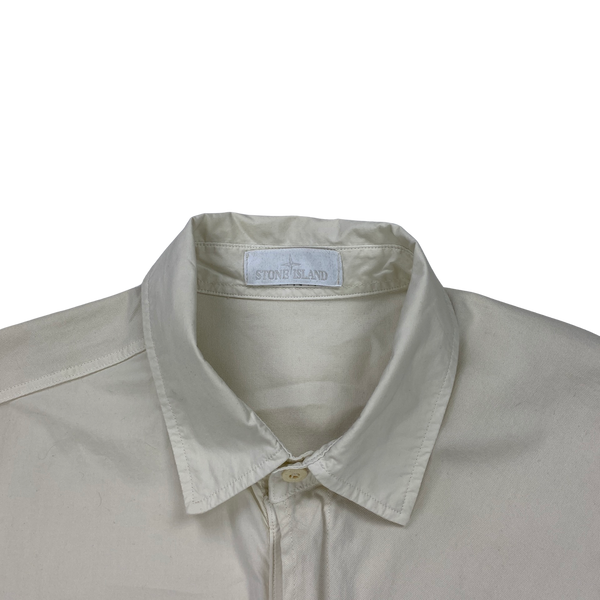 Stone Island 2018 White Ghost Overshirt