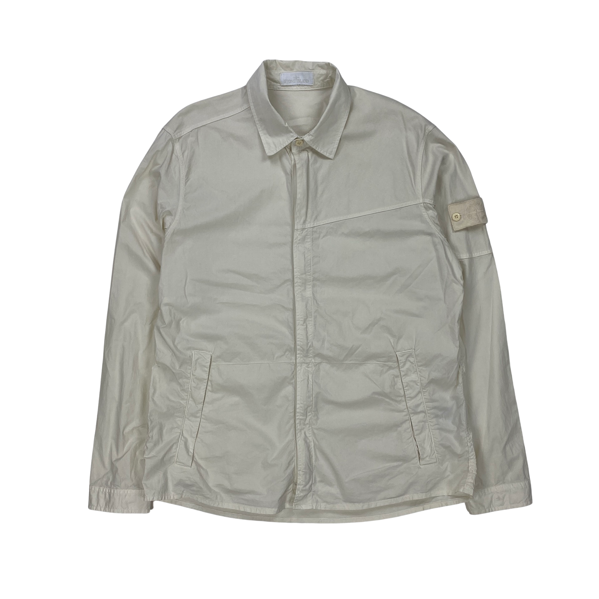 Stone Island 2018 White Ghost Overshirt