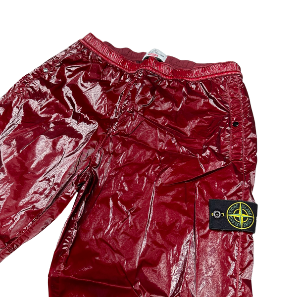 Stone Island Supreme Red 2019 Liquid Silk Trousers – Mat's