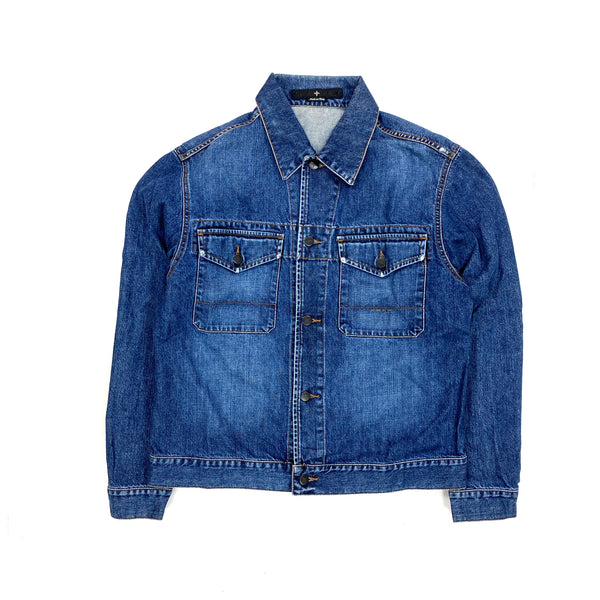 Stone Island Italian Cotton Denim Jacket