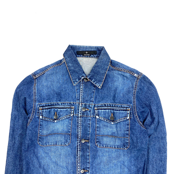 Stone Island Italian Cotton Denim Jacket