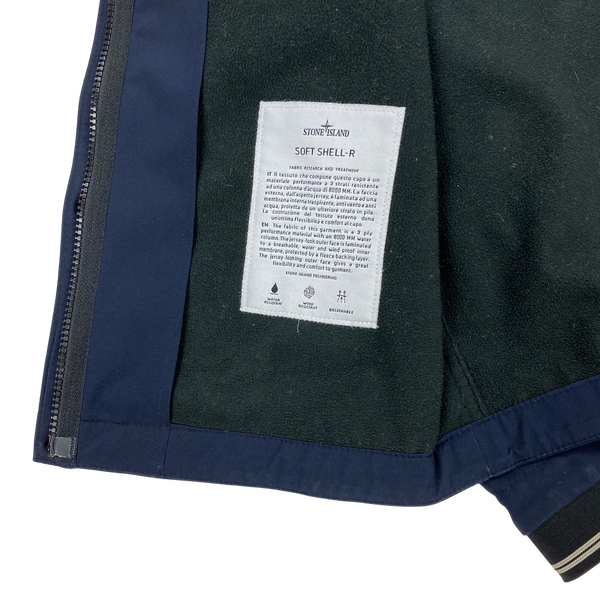 Stone Island 2016 Fleece Lined Soft Shell R Jacket