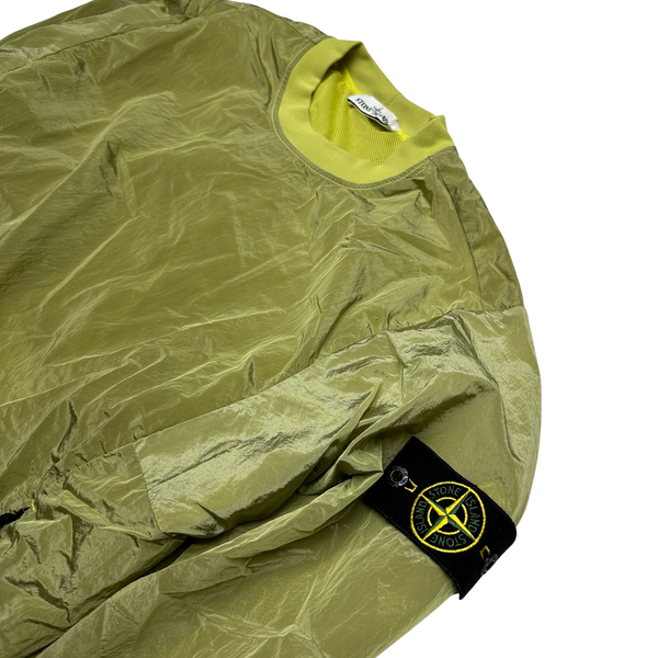 Stone Island 2017 Yellow Nylon Metal Pullover