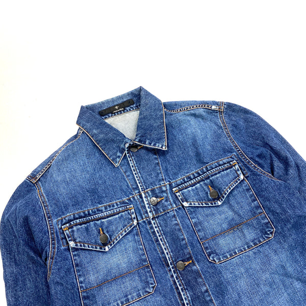 Stone Island Italian Cotton Denim Jacket