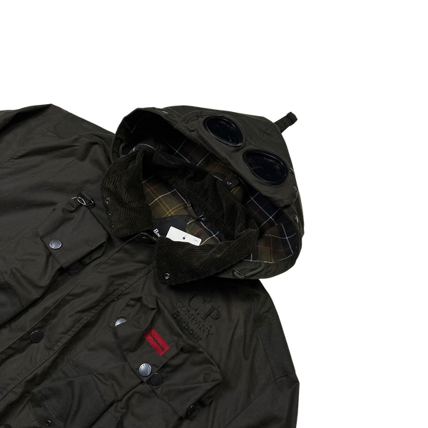 CP Company x Barbour Multi Pocket 500 Mille Waxed Jacket