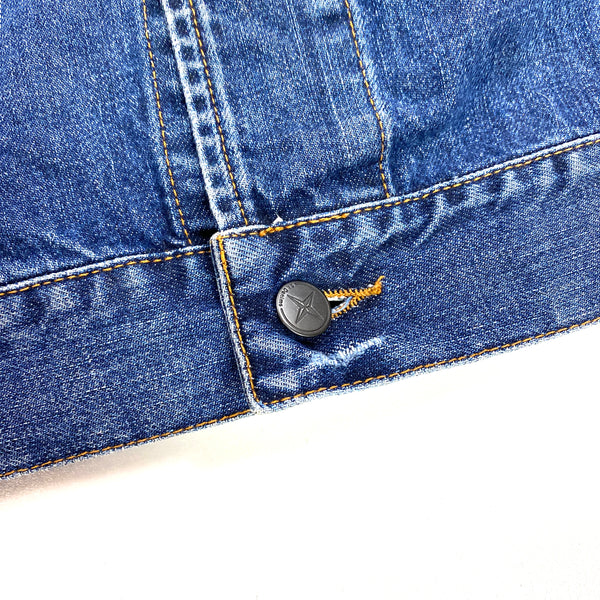 Stone Island Italian Cotton Denim Jacket