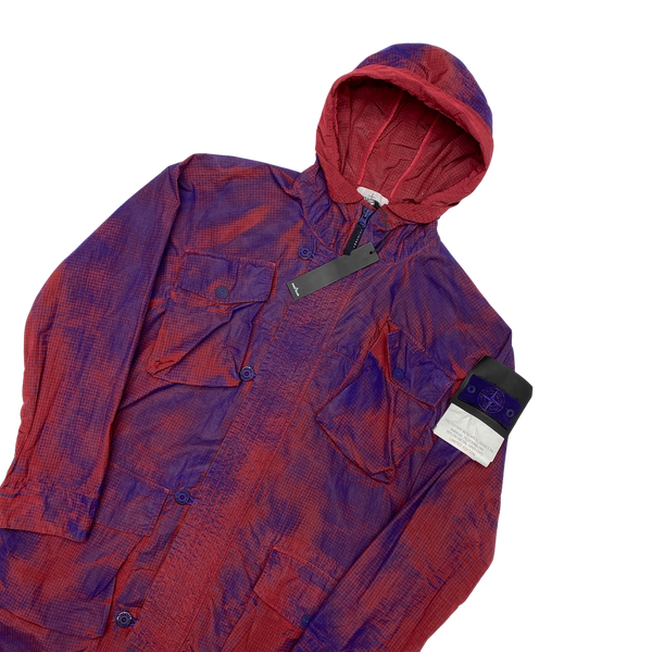 Stone Island 2019 Prototype 04 Nylon Metal Flock Grid OVD